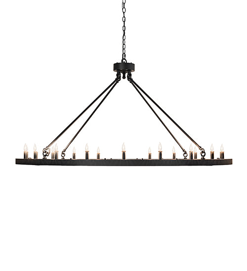 60" Wide Loxley 20 Light Chandelier