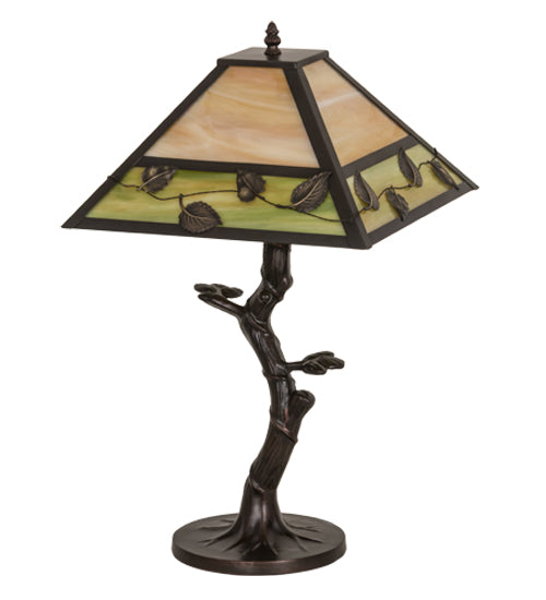 24"H Vine Leaf Table Lamp