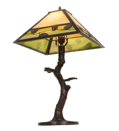 24"H Vine Leaf Table Lamp