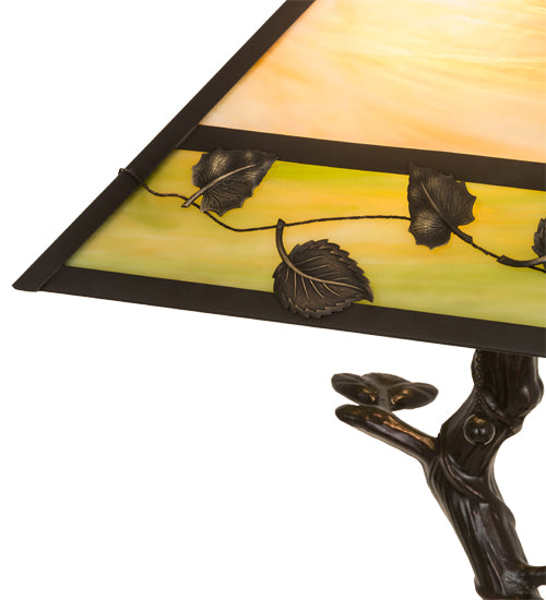 24"H Vine Leaf Table Lamp