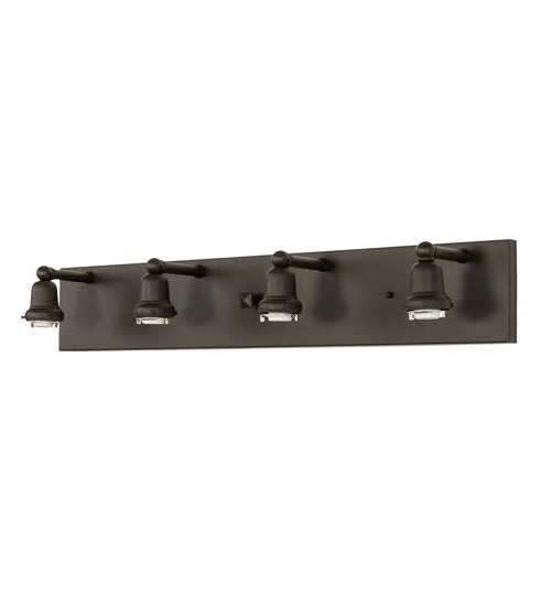 36" Wide "T" Mission 4 Light Vanity Light