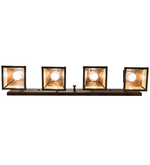 36" Wide "T" Mission 4 Light Vanity Light