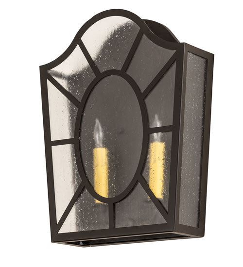 12" Wide Austin 2 Light Wall Sconce