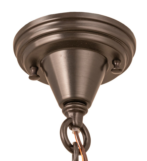 9" Wide Revival Schoolhouse Deco Cone Mini Pendant