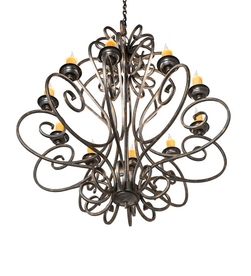 42" Wide Fernando 10 Light Chandelier