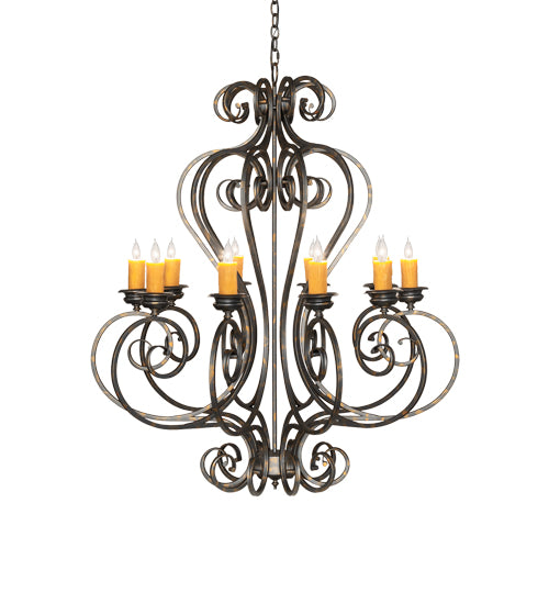 42" Wide Fernando 10 Light Chandelier