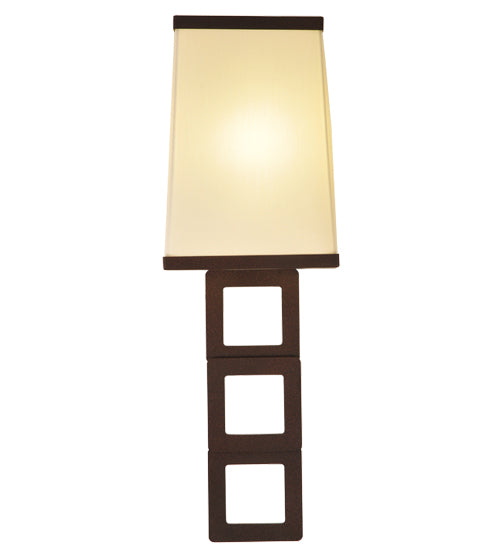 7" Wide Gridluck Wall Sconce