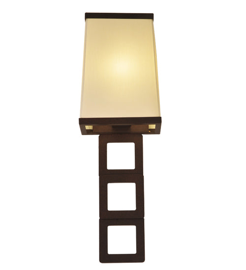 7" Wide Gridluck Wall Sconce