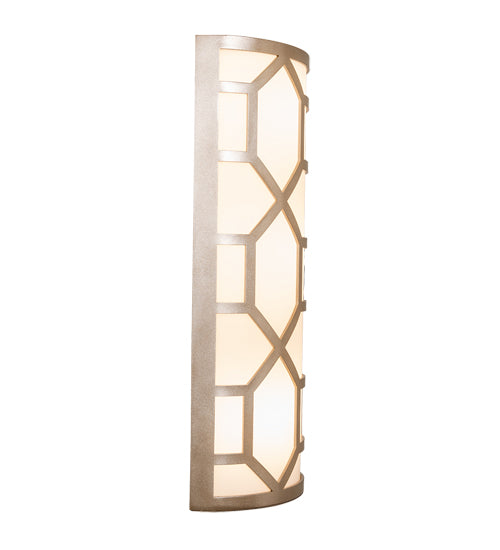 8" Wide Cilindro Mosaic Wall Sconce