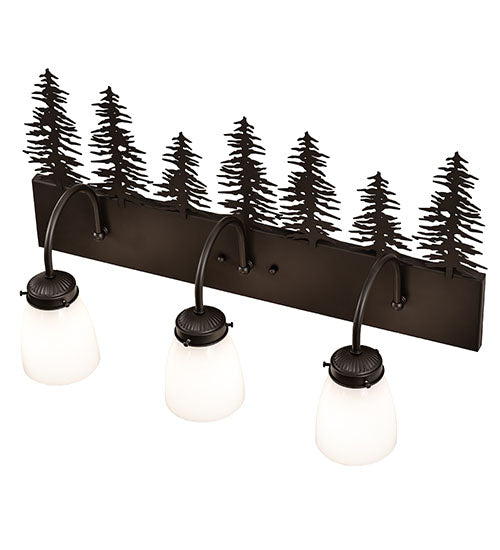 24" Wide Tall Pines 3 Light Vanity Light