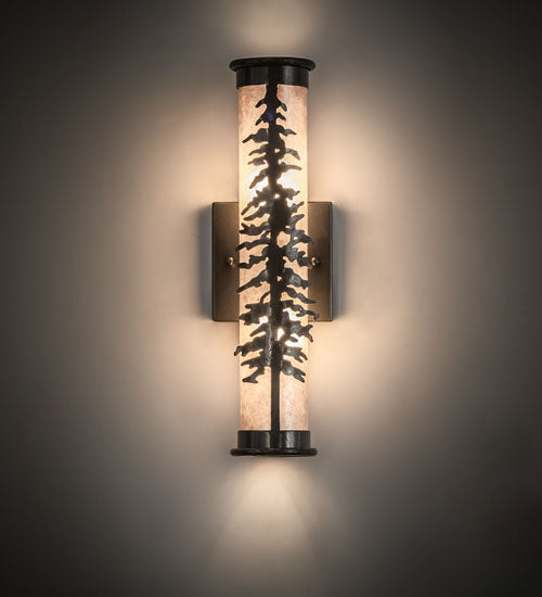 5" Wide Tamarack Wall Sconce