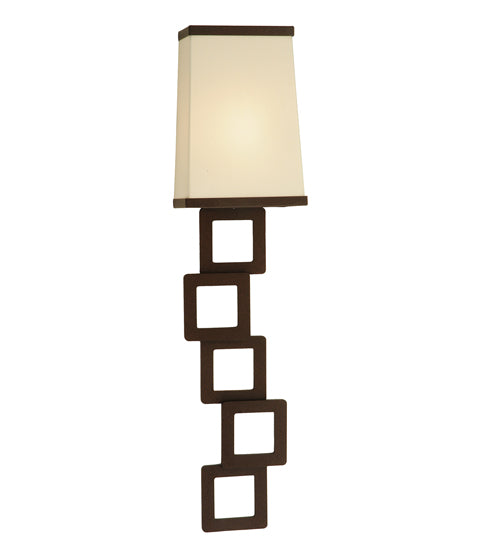 7" Wide Gridluck Wall Sconce