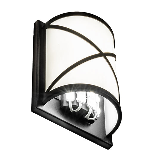 6" Wide Whitewing Wall Sconce