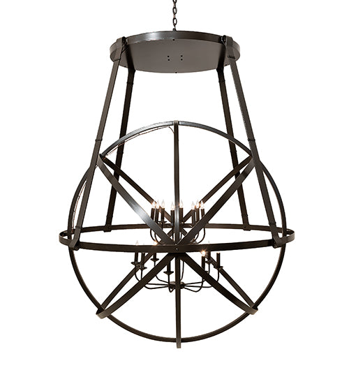 60" Wide Gimbal Grinado Chandelier