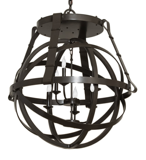 32" Wide Gimbal Grinado Chandelier