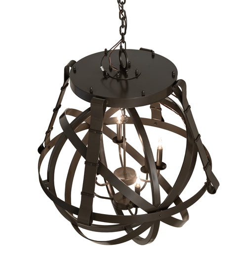 32" Wide Gimbal Grinado Chandelier