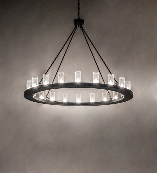 60" Wide Loxley 20 Light Chandelier