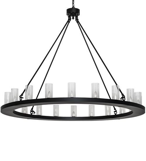 60" Wide Loxley 20 Light Chandelier