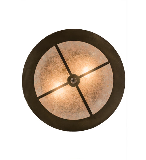 16"W Fly Fishing Creek Flushmount