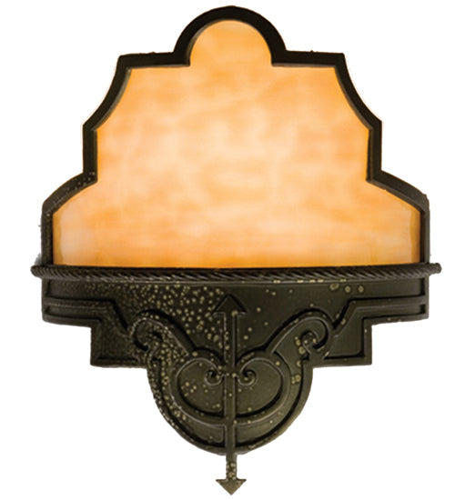 10.75"W Theatre Deco Wall Sconce