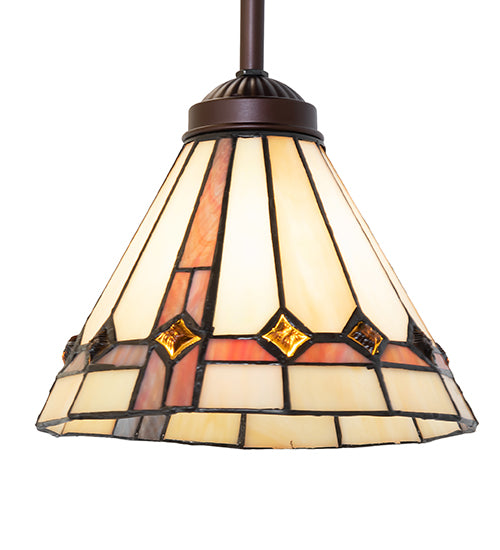 8" Wide Belvidere Mini Pendant