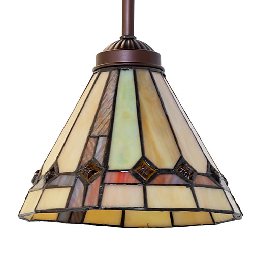 8" Wide Belvidere Mini Pendant