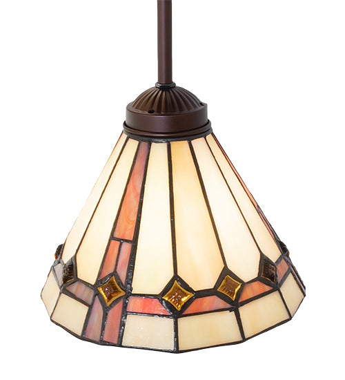 8" Wide Belvidere Mini Pendant