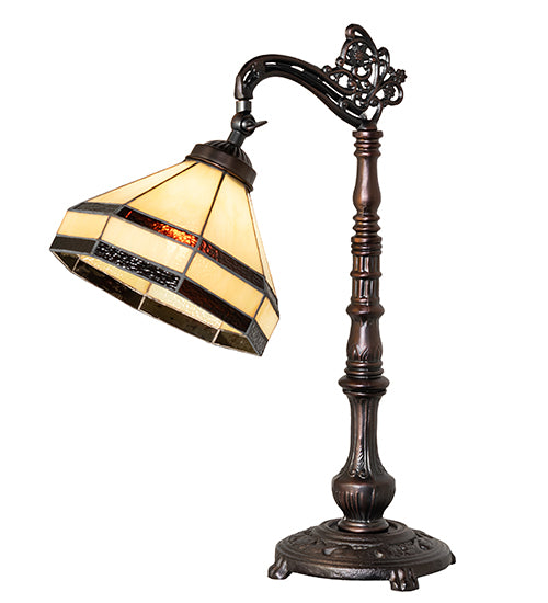 20" High Topridge Bridge Arm Table Lamp