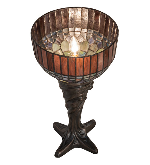 15" High Tiffany Candice Mini Lamp