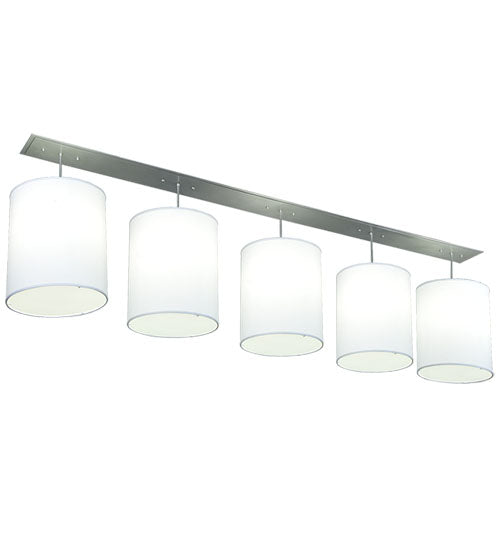 104" Long Cilindro Linear 5 Light Pendant