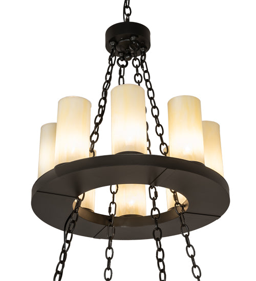 42" Wide Loxley 20 Light Two Tier Chandelier