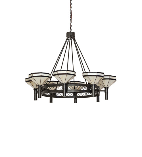 60" Wide Topridge 8 Light Chandelier