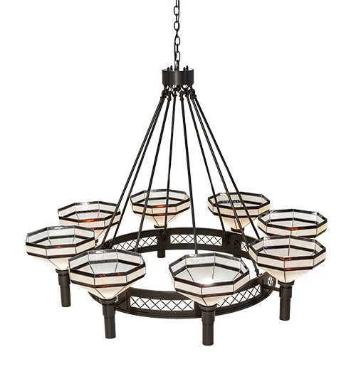 60" Wide Topridge 8 Light Chandelier