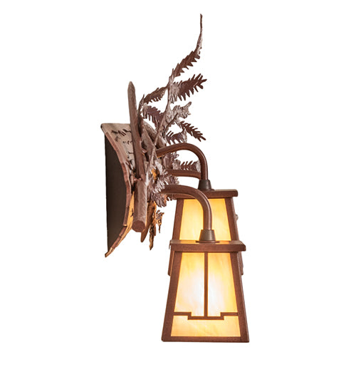 38" Wide Pine Branch Valley View 3 Light Vanity Light