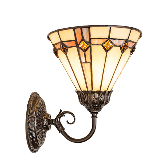 8" Wide Belvidere Wall Sconce