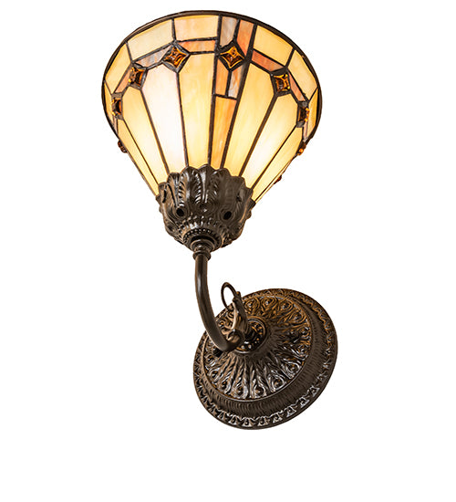 8" Wide Belvidere Wall Sconce