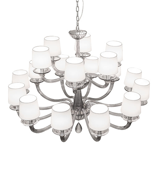 48" Wide Murano Almaden Southland 18 Light Chandelier