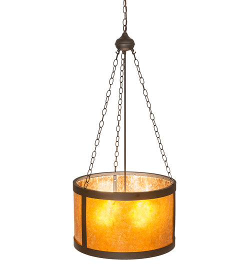 22" Wide Smythe Craftsman Inverted Pendant