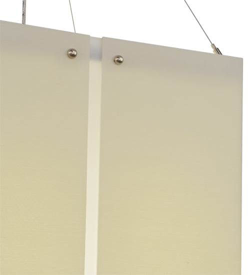 22" Square Quadrato Linne Pendant