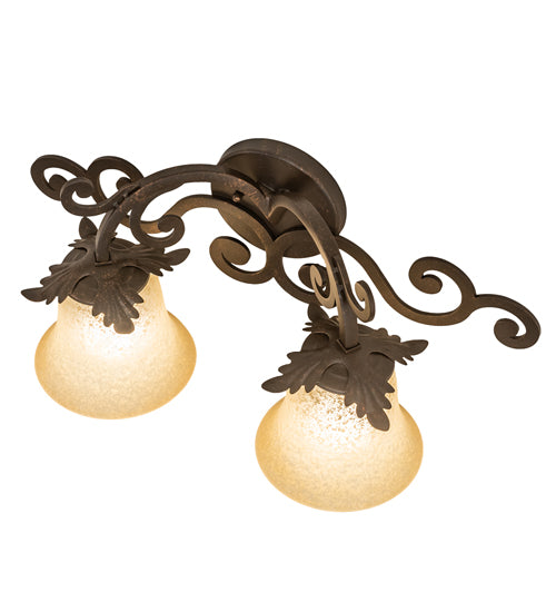 20" Wide Christiana 2 Light Wall Sconce