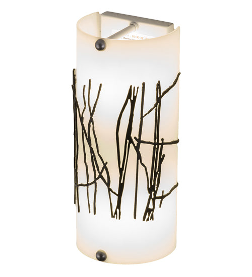 5" Wide Twigs Overlay Wall Sconce