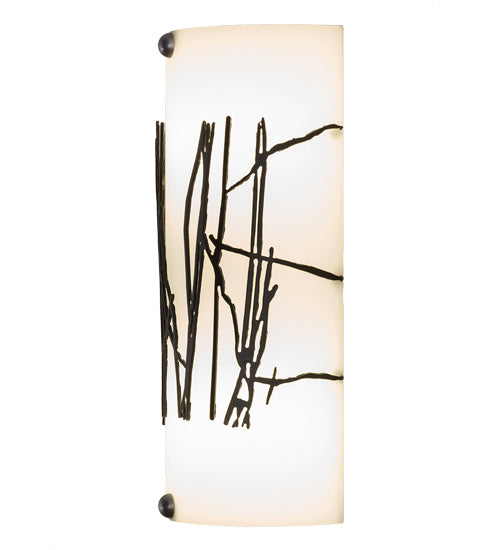 5" Wide Twigs Overlay Wall Sconce