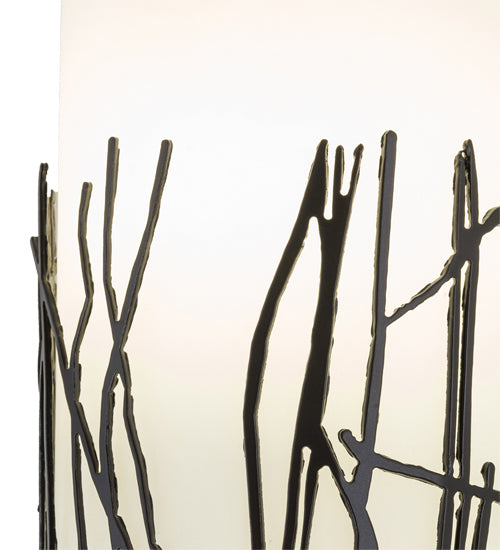 5" Wide Twigs Overlay Wall Sconce