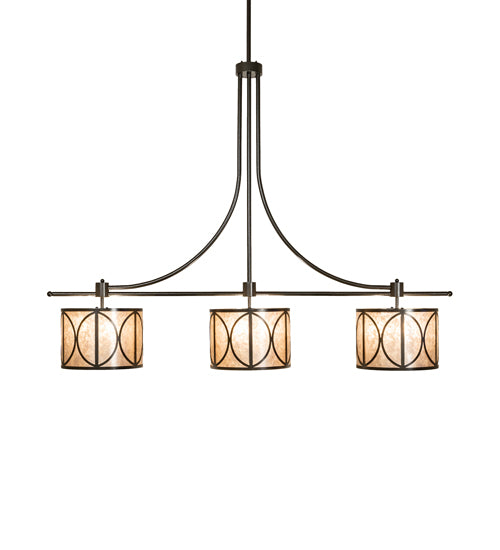 90" Long Penelope 3 Light Pendant