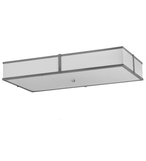 48" Long Quadrato Oblong Flushmount