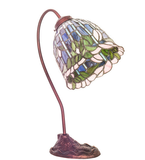 18" High Tiffany Flowering Lotus Desk Lamp