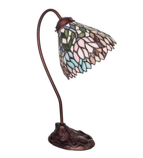 18" High Wisteria Desk Lamp