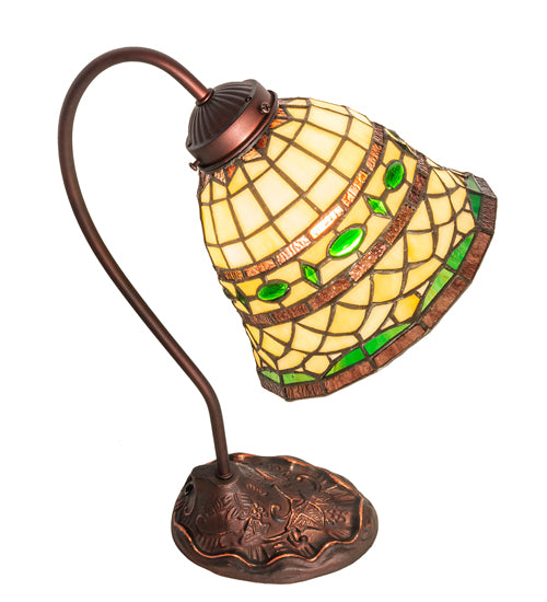 18" Wide Tiffany Roman Desk Lamp