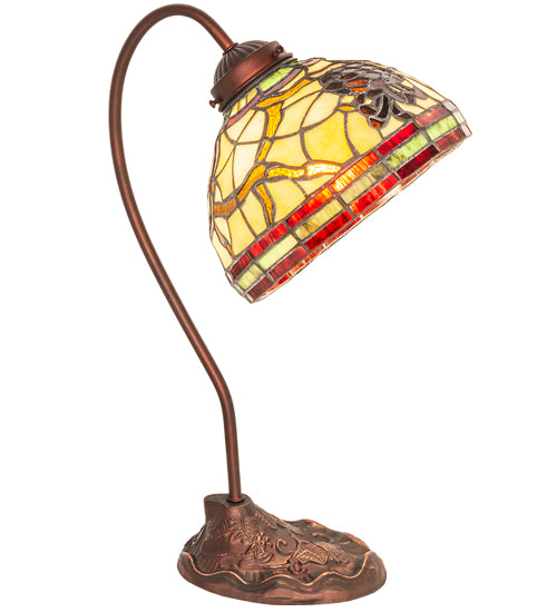 18" High Pinecone Desk Lamp