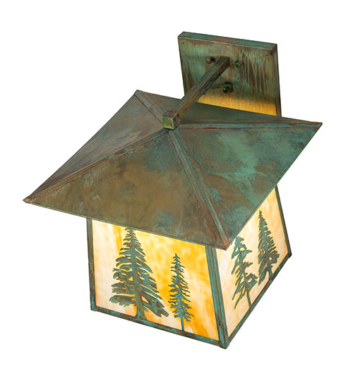 18" Wide Stillwater Tall Pines Wall Sconce